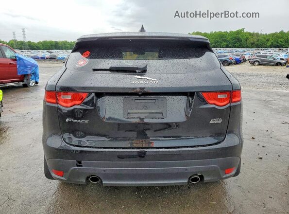 SADCK2FX9LA639729 2020 JAGUAR F-PACE Black Հետևի տեսք