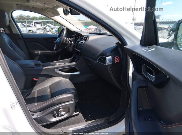 SADCK2GXXKA391083 2019 JAGUAR F-PACE White Vista interior delantera