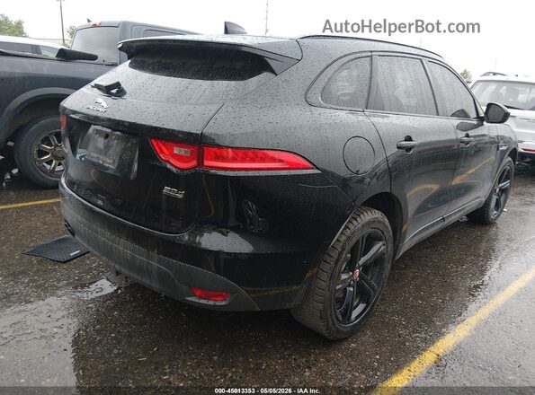 SADCL2FN9JA243373 2018 JAGUAR F-PACE Black Trasero derecho