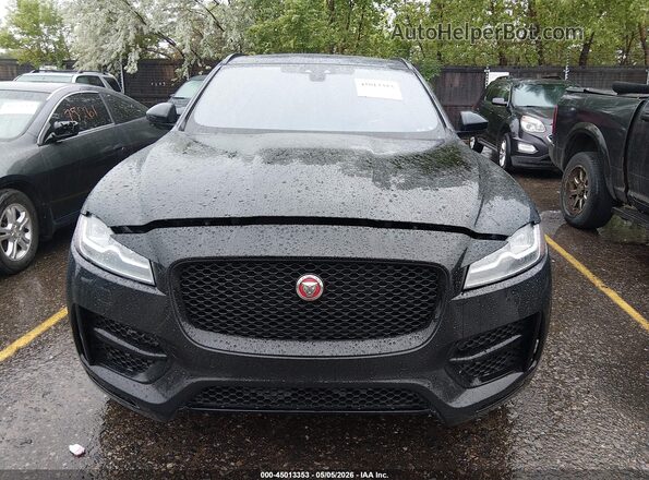 SADCL2FN9JA243373 2018 JAGUAR F-PACE Black Vista del cuadro de instrumentos