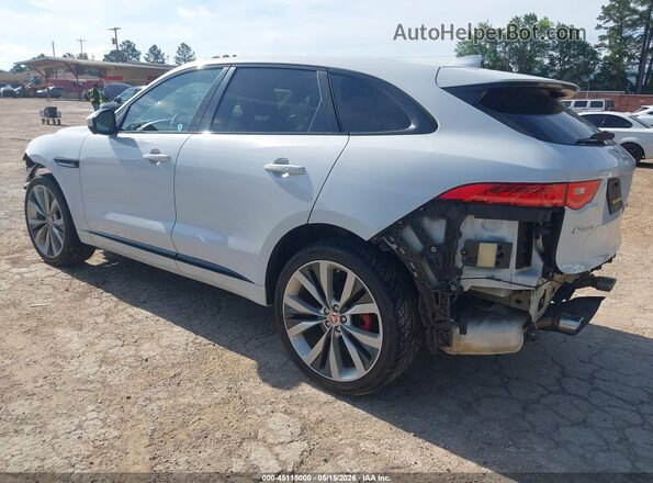 SADCM2BV0HA076253 2017 JAGUAR F-PACE Белый Задняя левая четверть