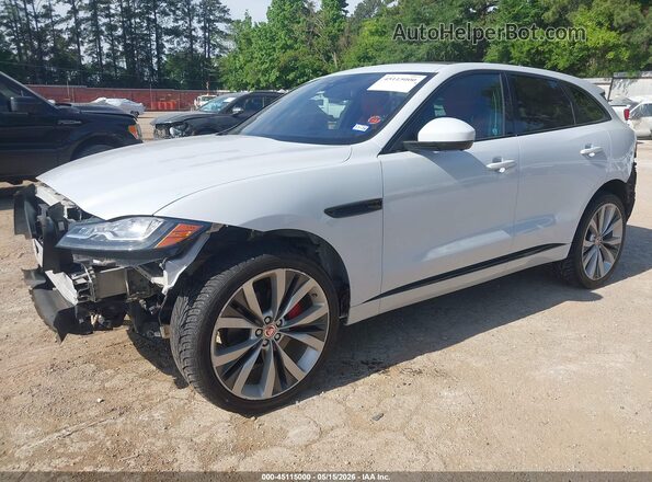 SADCM2BV0HA076253 2017 JAGUAR F-PACE Белый Передняя левая четверть