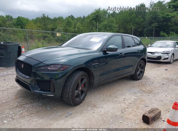 SADCM2BV3HA081589 2017 JAGUAR F-PACE Green Передня ліва чверть