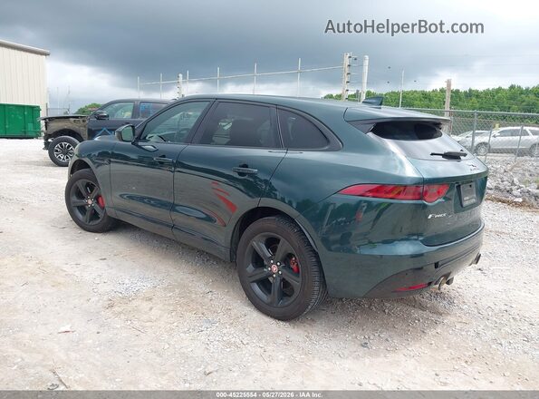 SADCM2BV3HA081589 2017 JAGUAR F-PACE Green Задня ліва чверть