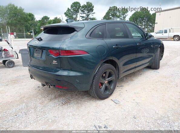SADCM2BV3HA081589 2017 JAGUAR F-PACE Green Задня права чверть