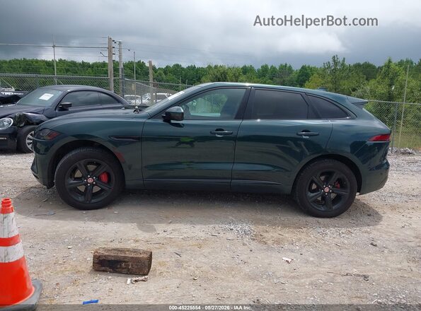 SADCM2BV3HA081589 2017 JAGUAR F-PACE Green Панорамний вид салону 360°