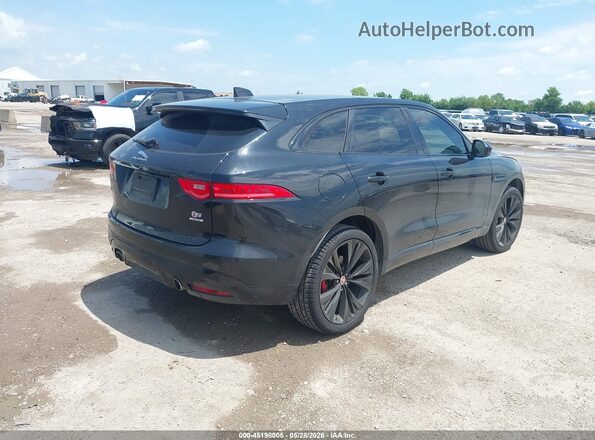 SADCM2BV3HA099526 2017 JAGUAR F-PACE Black Tył prawy