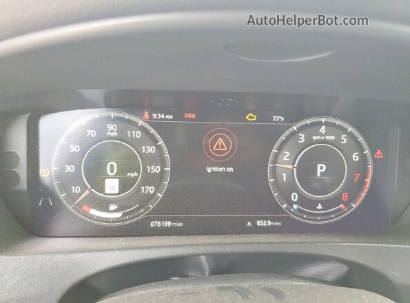 SADCM2FV2KA391797 2019 JAGUAR F-PACE Blue 