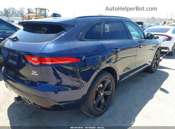 SADCM2FV3JA246217 2018 JAGUAR F-PACE Black Հետևի աջ