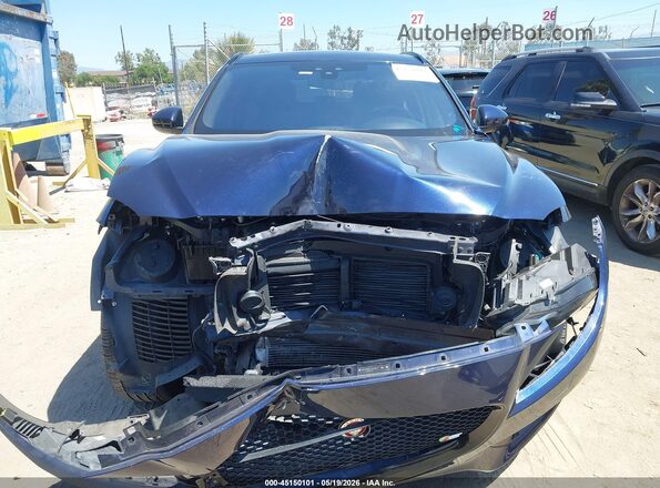 SADCM2FV3JA246217 2018 JAGUAR F-PACE Black Սալոնի հետևի տեսք