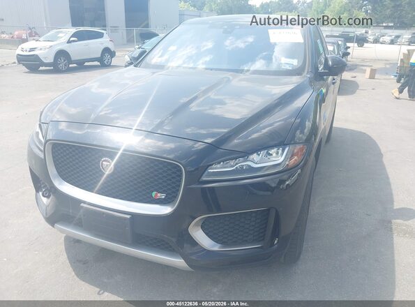 SADCM2FV6KA609188 2019 JAGUAR F-PACE Black Front view