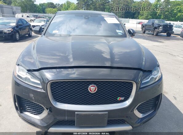 SADCM2FV6KA609188 2019 JAGUAR F-PACE Black Instrument cluster view