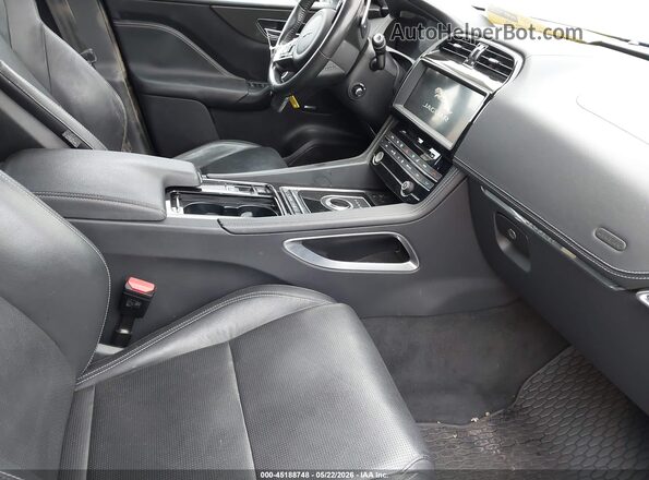 SADCM2FV6KA610227 2019 JAGUAR F-PACE Blue წინა სალონის ხედი