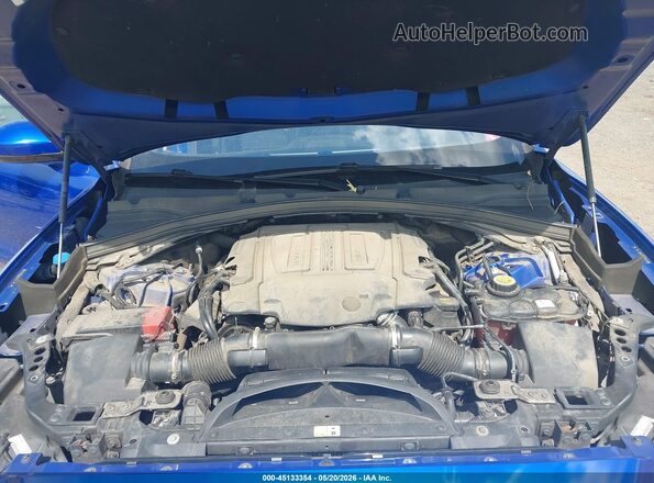 SADCM2FVXJA246022 2018 JAGUAR F-PACE Синий Вид сзади