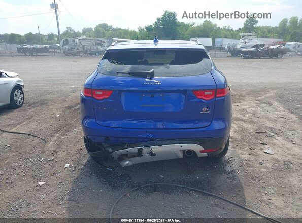 SADCM2FVXJA246022 2018 JAGUAR F-PACE Синий 
