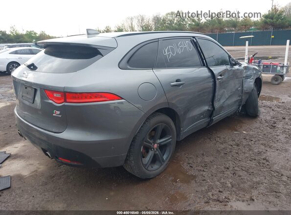 SADCM2FVXKA358126 2019 JAGUAR F-PACE Gray უკანა მარჯვენა