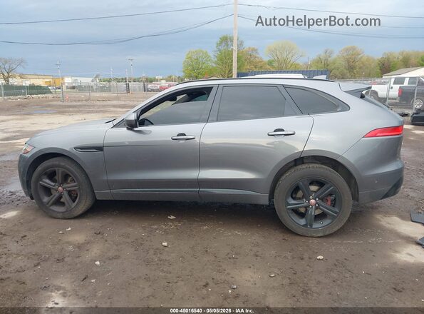 SADCM2FVXKA358126 2019 JAGUAR F-PACE Gray სალონის 360-გრადუსიანი ხედი