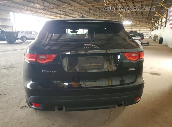 SADCS2FX6LA644743 2020 JAGUAR F-PACE Black Հետևի տեսք