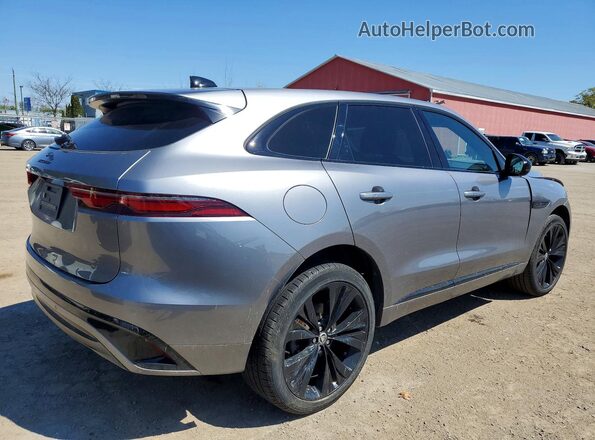 SADCT2EX0RA729858 2024 JAGUAR F-PACE Gray Trasero derecho