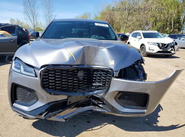 SADCT2EX0RA729858 2024 JAGUAR F-PACE Gray Vista frontal