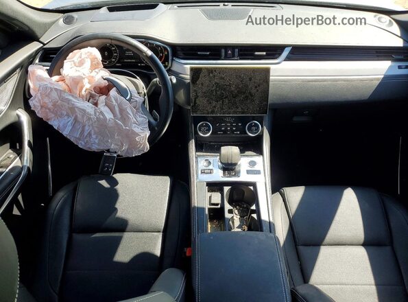 SADCT2EX0RA729858 2024 JAGUAR F-PACE Gray Vista del salpicadero