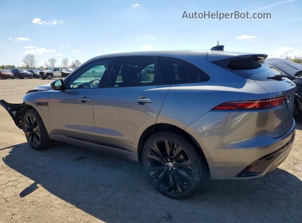 SADCT2EX0RA729858 2024 JAGUAR F-PACE Gray Trasero izquierdo