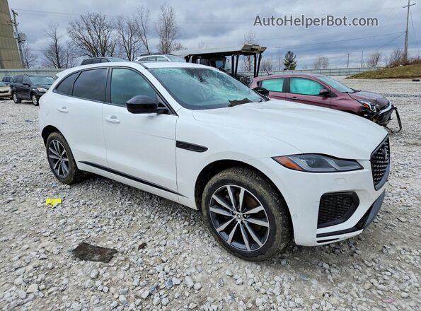 SADCT2EX1RA736334 2024 JAGUAR F-PACE White Передня права чверть