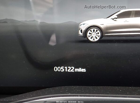 SADCT2EX5SA752784 2025 JAGUAR F-PACE Blue Հետևի նստատեղերի տեսք