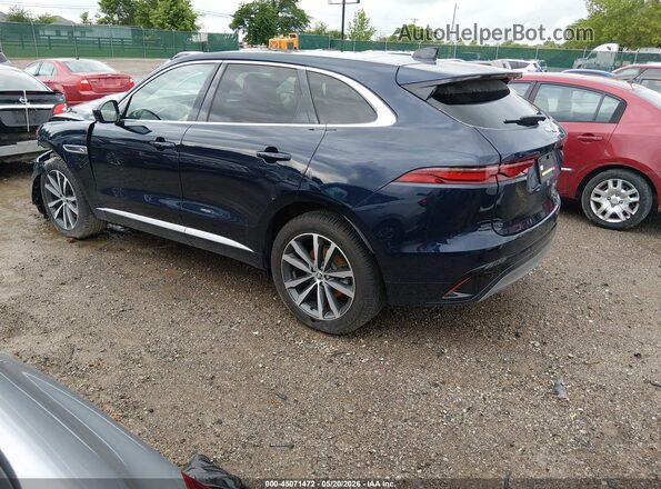 SADCT2EX5SA752784 2025 JAGUAR F-PACE Blue Հետևի ձախ