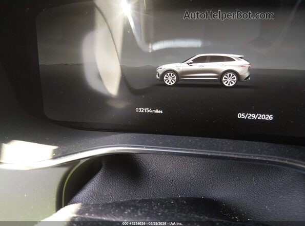 SADCT2EX7RA735897 2024 JAGUAR F-PACE White Widok tylnych siedzeń