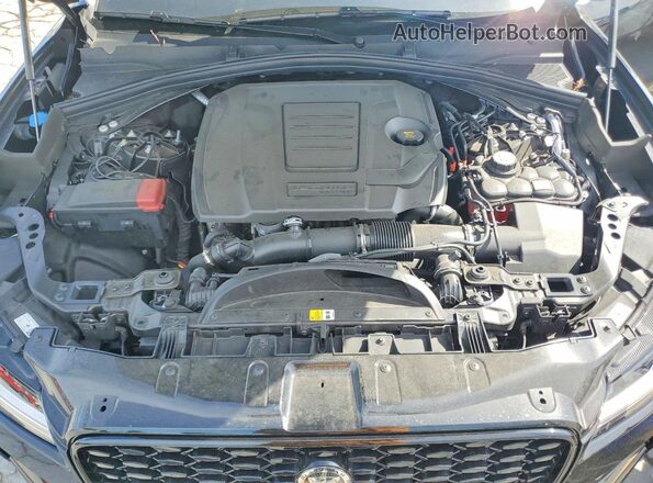SADCT2EX8SA746980 2025 JAGUAR F-PACE Black Vista del compartimento del motor