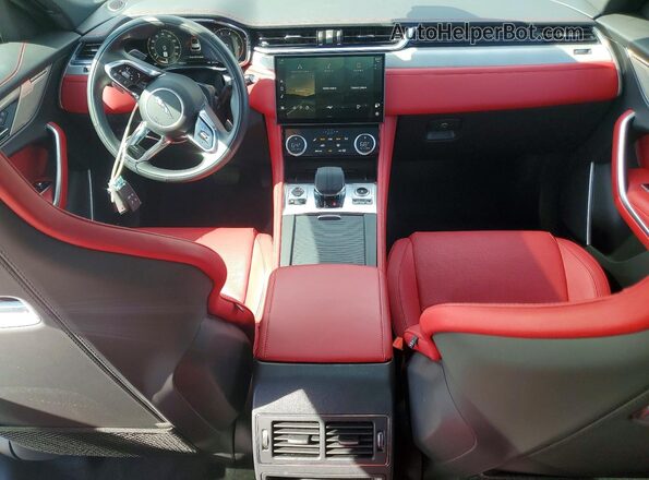 SADCT2EX8SA746980 2025 JAGUAR F-PACE Black Vista del salpicadero