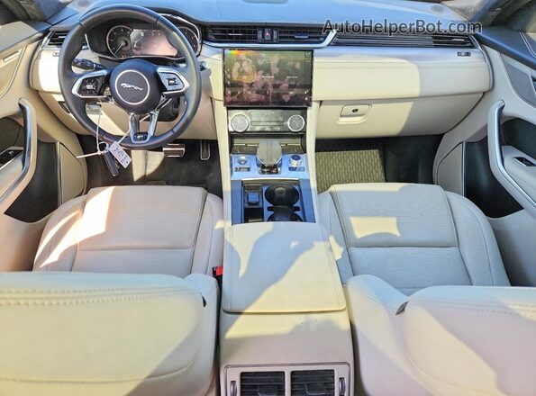 SADCT2FU2PA715848 2023 JAGUAR F-PACE Black წინა პანელის ხედი