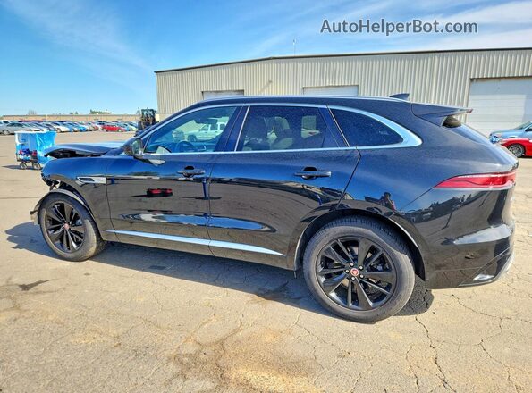 SADCT2FU2PA715848 2023 JAGUAR F-PACE Black უკანა მარცხენა
