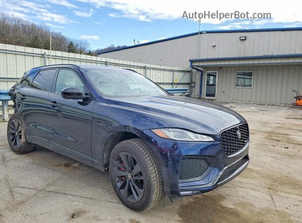 SADCT2FU3SA753906 2025 JAGUAR F-PACE Blue Front right