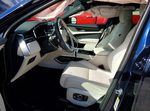 SADCT2FU3SA753906 2025 JAGUAR F-PACE Blue Front interior view