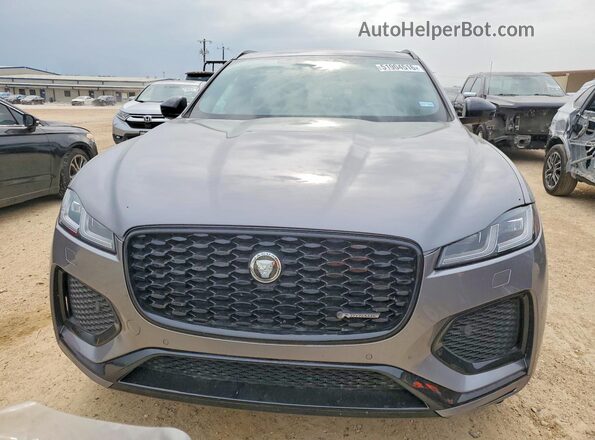 SADCT2FU4RA736557 2024 JAGUAR F-PACE Gray Widok z przodu
