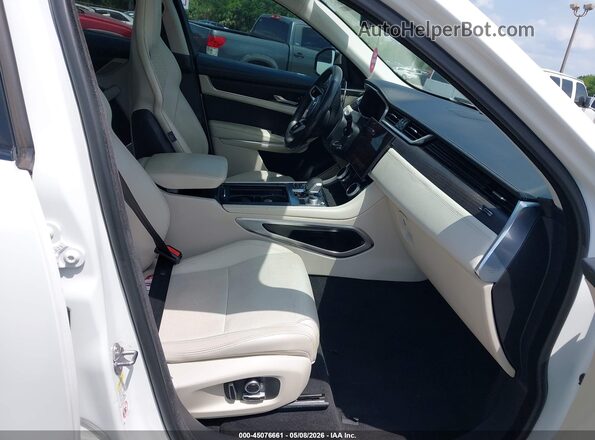 SADCT2FU9NA693439 2022 JAGUAR F-PACE White წინა სალონის ხედი