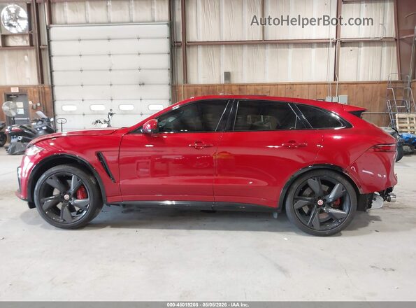 SADCZ2EE0NA702229 2022 JAGUAR F-PACE Red 