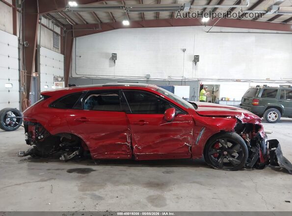 SADCZ2EE0NA702229 2022 JAGUAR F-PACE Red Widok wnętrza 360 stopni