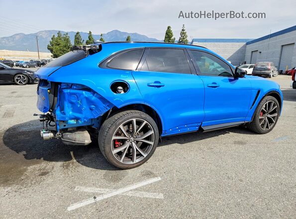 SADCZ2EE0RA739609 2024 JAGUAR F-PACE Blue Հետևի աջ