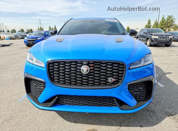 SADCZ2EE0RA739609 2024 JAGUAR F-PACE Blue Դիմացի տեսք