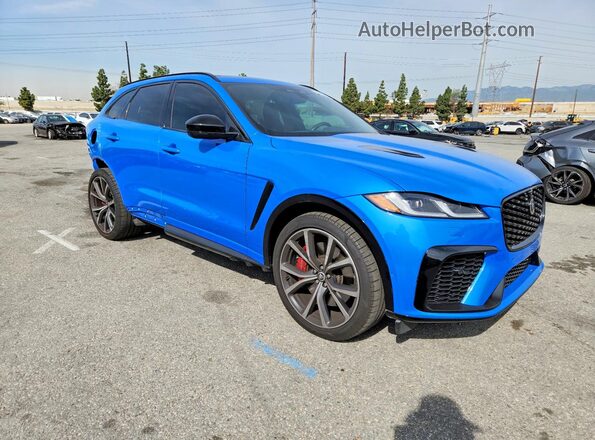 SADCZ2EE0RA739609 2024 JAGUAR F-PACE Blue Առջևի աջ