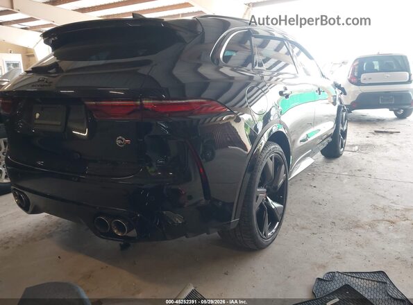 SADCZ2EE3NA697768 2022 JAGUAR F-PACE Black Հետևի աջ
