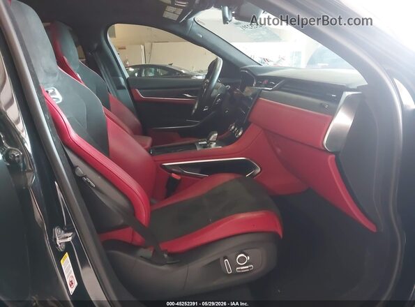 SADCZ2EE3NA697768 2022 JAGUAR F-PACE Black Սալոնի դիմացի տեսք