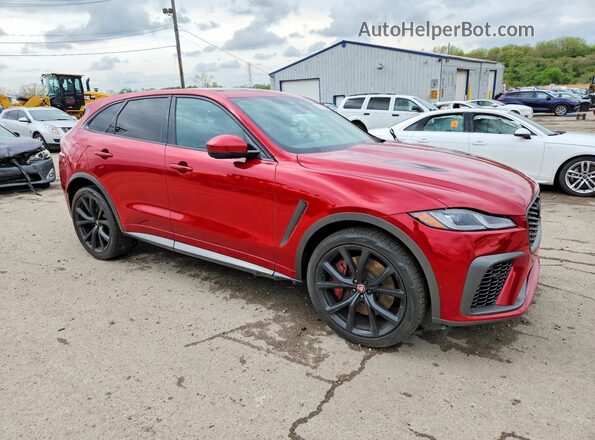 SADCZ2EE6MA669395 2021 JAGUAR F-PACE Red Przód prawy