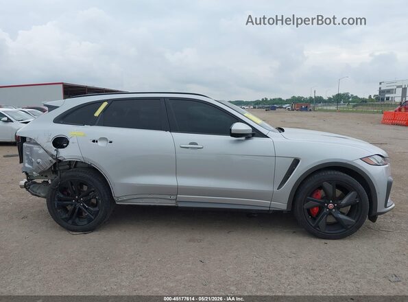 SADCZ2EE7MA688828 2021 JAGUAR F-PACE Silver Панорамний вид салону 360°