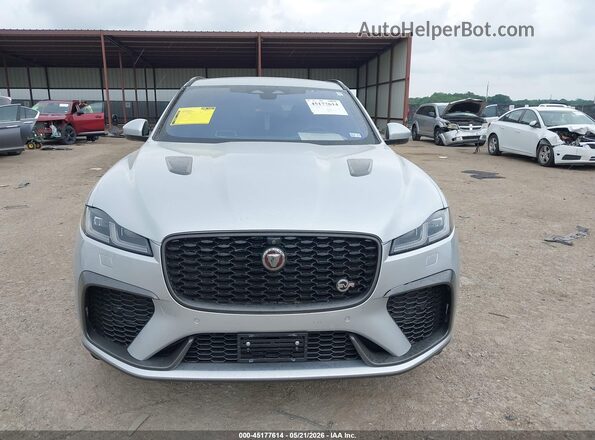SADCZ2EE7MA688828 2021 JAGUAR F-PACE Silver Вид задньої частини салону