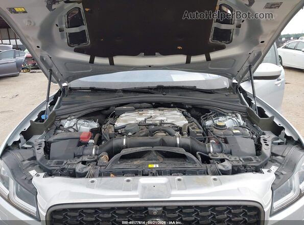 SADCZ2EE7MA688828 2021 JAGUAR F-PACE Silver Вид ззаду