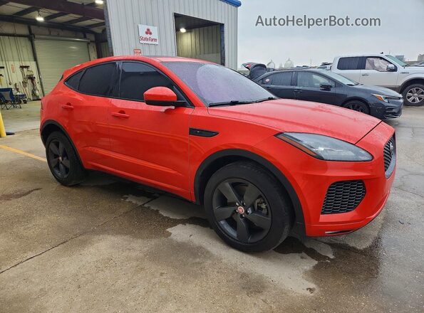 SADF12FX2L1Z90143 2020 JAGUAR E-PACE Red Передня права чверть
